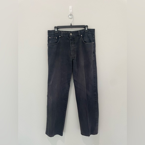 Vintage Ermenegildo Zegna 100% Cotton Designer Men’s Jeans, Size 36 - Picture 1 of 14